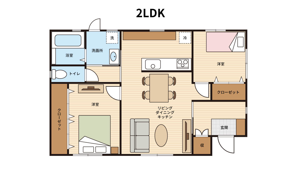 2LDK