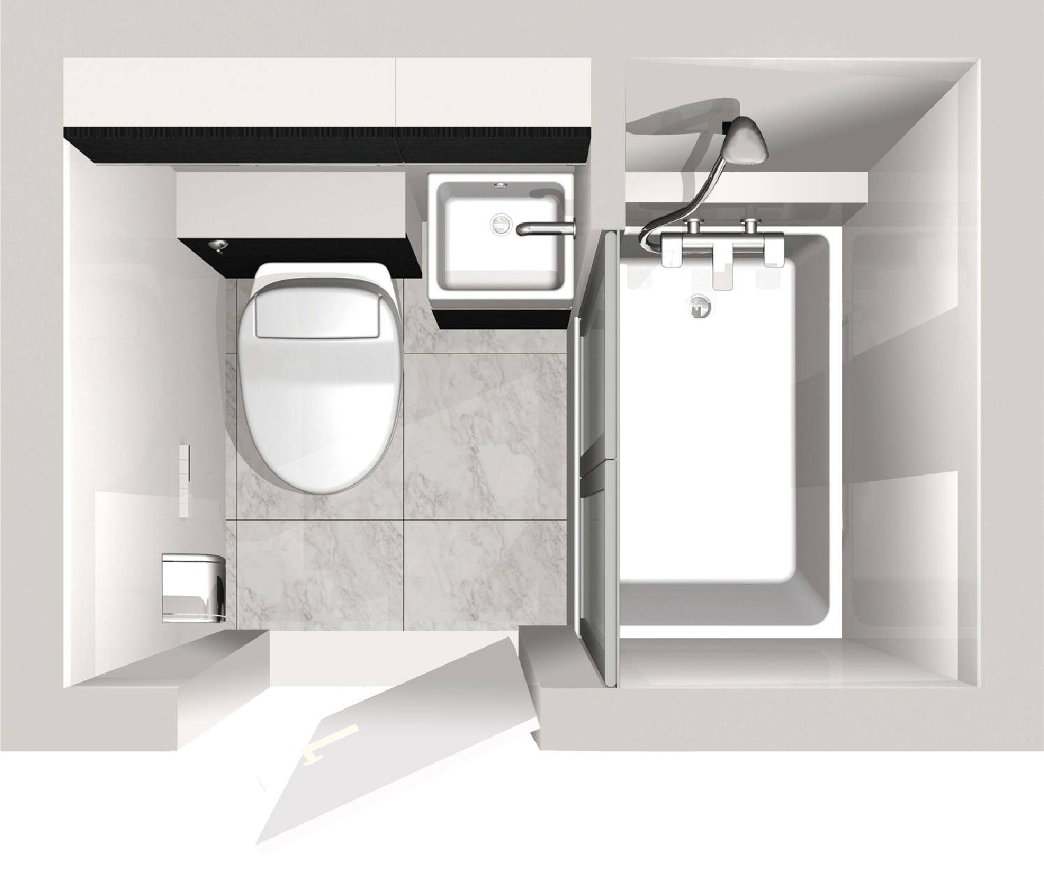 三点式ユニットバス PICCOLA SANITARY UNIT 1116 | アサヒ衛陶株式会社 