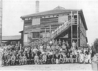 1930年(昭和5年)の工場風景